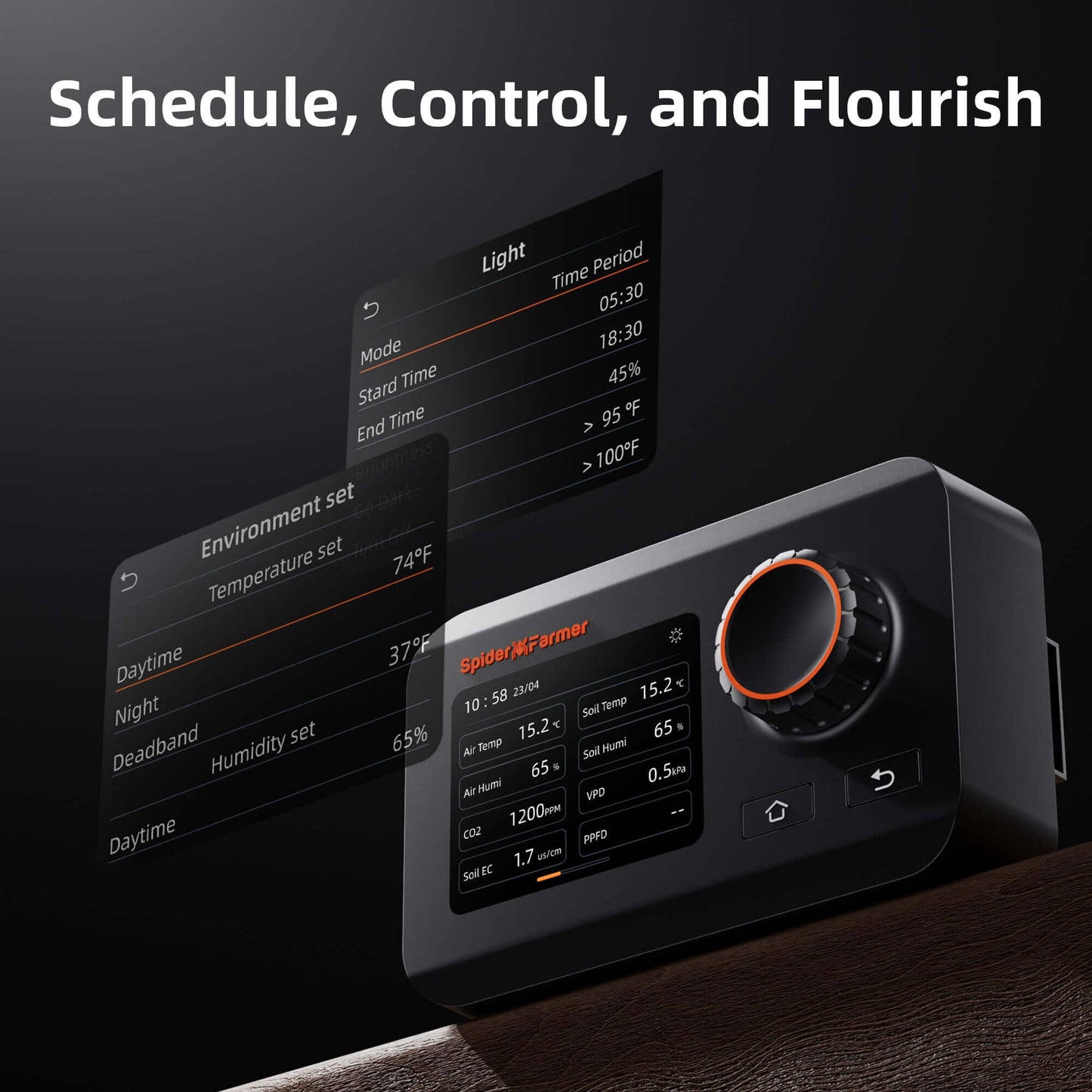 Spider Farmer GGS Smart Grow Light Controller Kit - Midwest Grow LLC