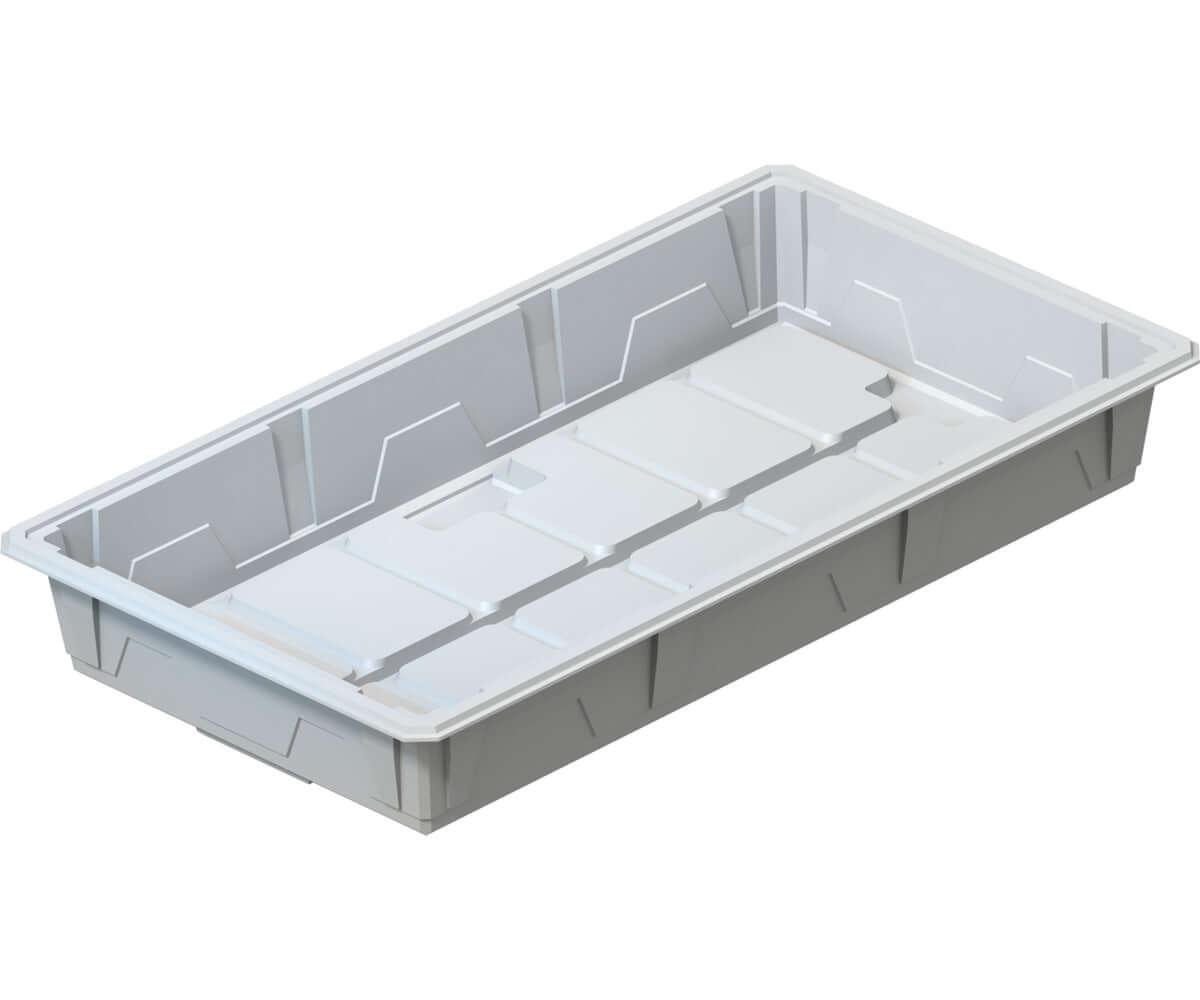 Active Aqua 2.0 High Rise Tray, White, 2'x4' (ID) - Midwest Grow LLC