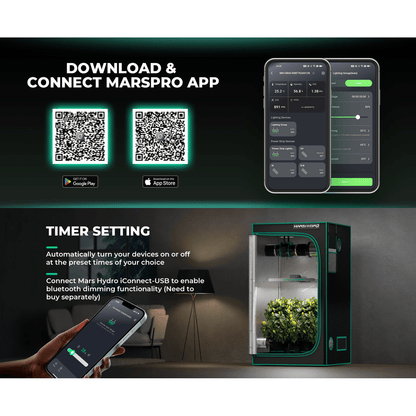 Mars Hydro iConnect Smart Controller for Grow Light Connection to MarsPro App - Midwest Grow LLC