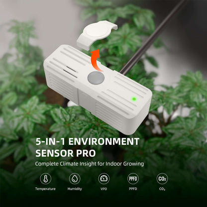 Spider Farmer Genius Grow System SensorPro Kits with CO2 Sensor and PAR Meter - Midwest Grow LLC