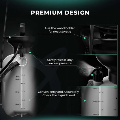 Mars Hydro 1.35 Gallon Pump Pressure Sprayer - Midwest Grow LLC