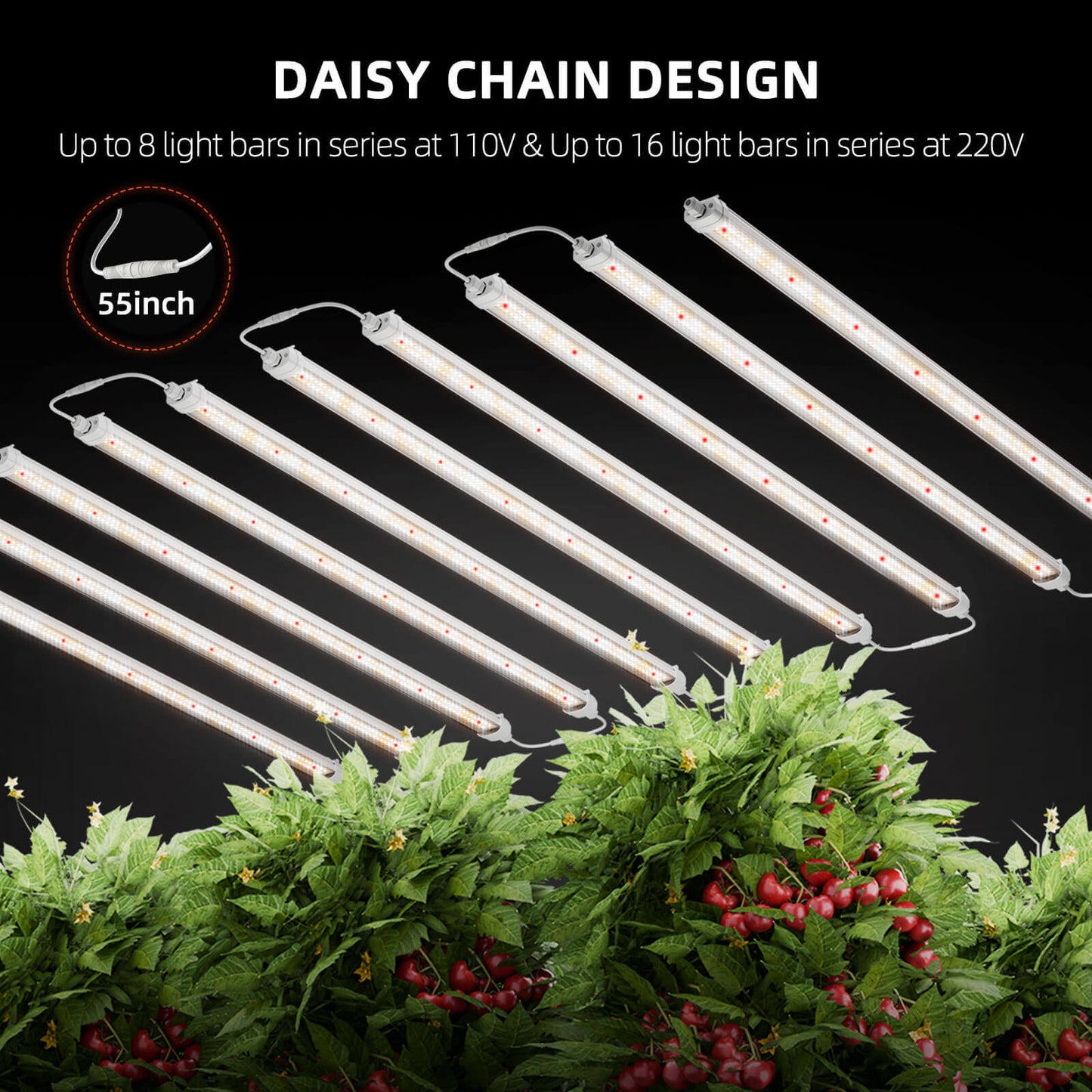 Spider Farmer Glow80 80W Full Spectrum LED Grow Light - Midwest Grow LLC