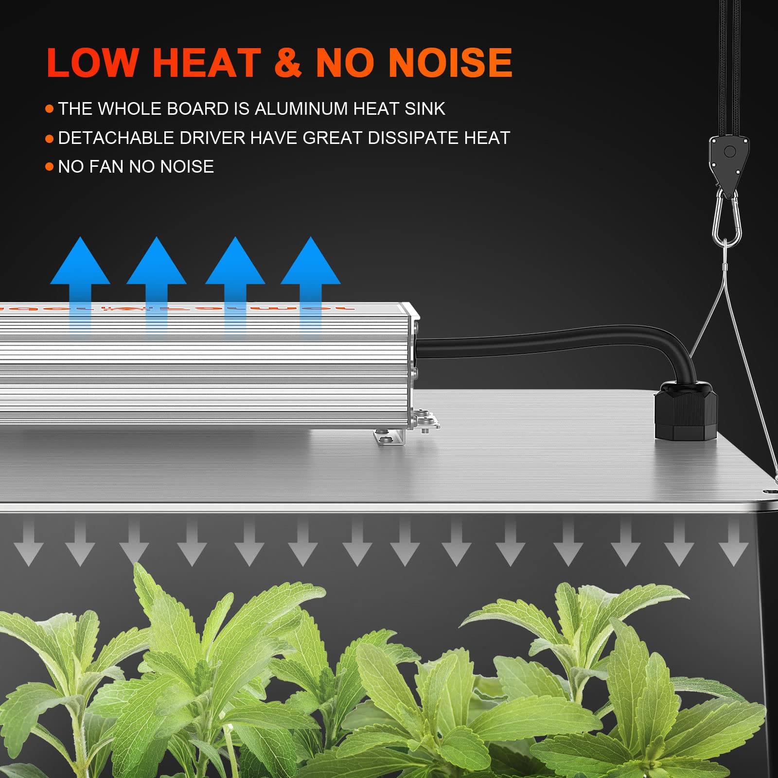 Spider Farmer SF1000D LED Grow Light + 2' x 2' Grow Tent + Inline Fan Combo with Speed Controller - Midwest Grow LLC