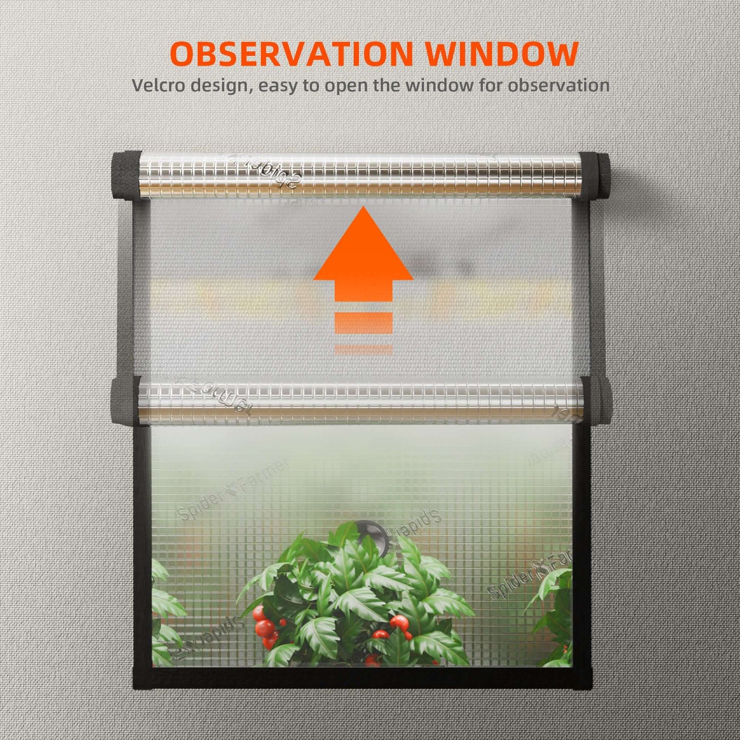 Spider Farmer 4' 8" x 2' 4" x 6' 6" (140 x 70 x 200 cm) Pro White Indoor Grow Tent - Midwest Grow LLC