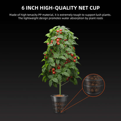 Spider Farmer Deep Water Culture Hydroponics Grow System with Top Drip Kit - 4 Bucket Kit - Midwest Grow LLC