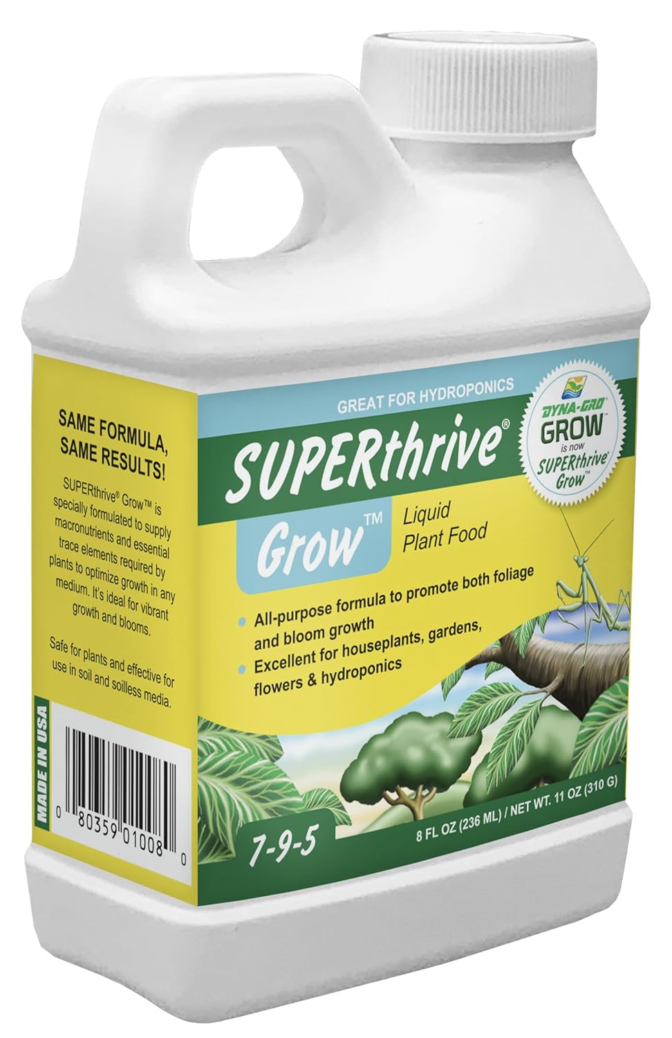 SUPERthrive Liquid Grow 7-9-5 formerly Dyna-Gro - Midwest Grow LLC