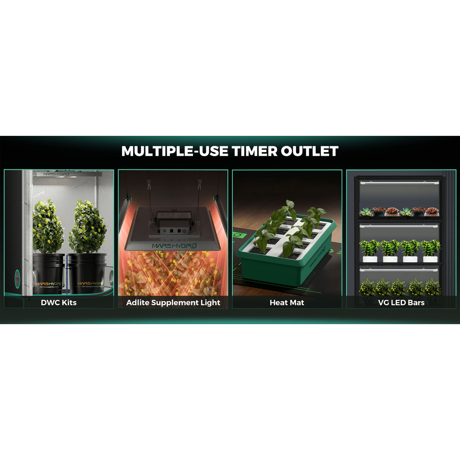 Mars Hydro 7-Day Programmable Digital Timer - Midwest Grow LLC