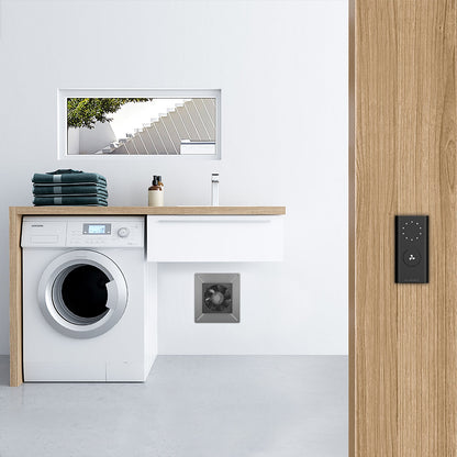 AC Infinity AIRTITAN S3, Crawlspace Fan with Speed Controller, 6-Inch