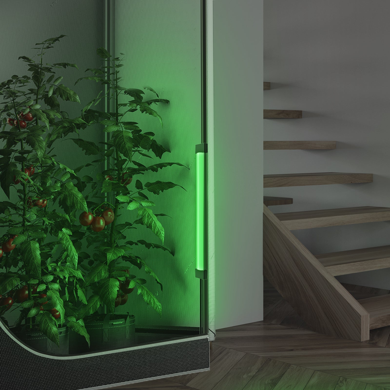 AC Infinity IONBEAM Green, LED Work Light with Dimming Timer Controller, 16-Inch - Midwest Grow LLC
