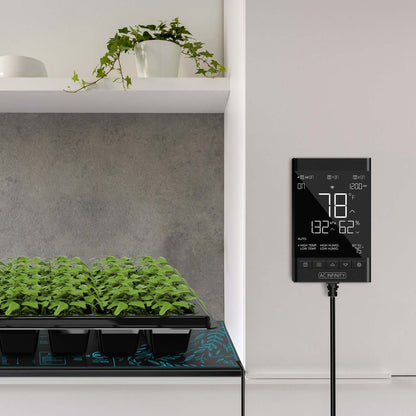 AC Infinity CONTROLLER 79 PRO, Independent Programs for Two Devices, Dynamic VPD, Temperature, Humidity, Scheduling, Data App, Bluetooth + WiFi - Midwest Grow LLC