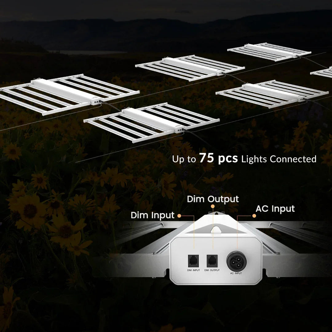 Medic Grow Smart 8 760W Full Spectrum LED Grow Light - Midwest Grow LLC