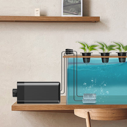 AC Infinity Hydroponics Air Pump, Two-Outlet Pumping Kit, 45 GPH (2.8 L/M) - Midwest Grow LLC