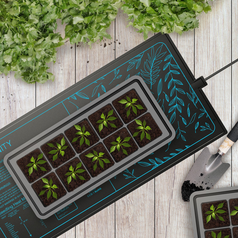 AC Infinity SUNCORE A5, Seedling Heat Mat, IP-67 Waterproof, 20" x 20.75" - Midwest Grow LLC