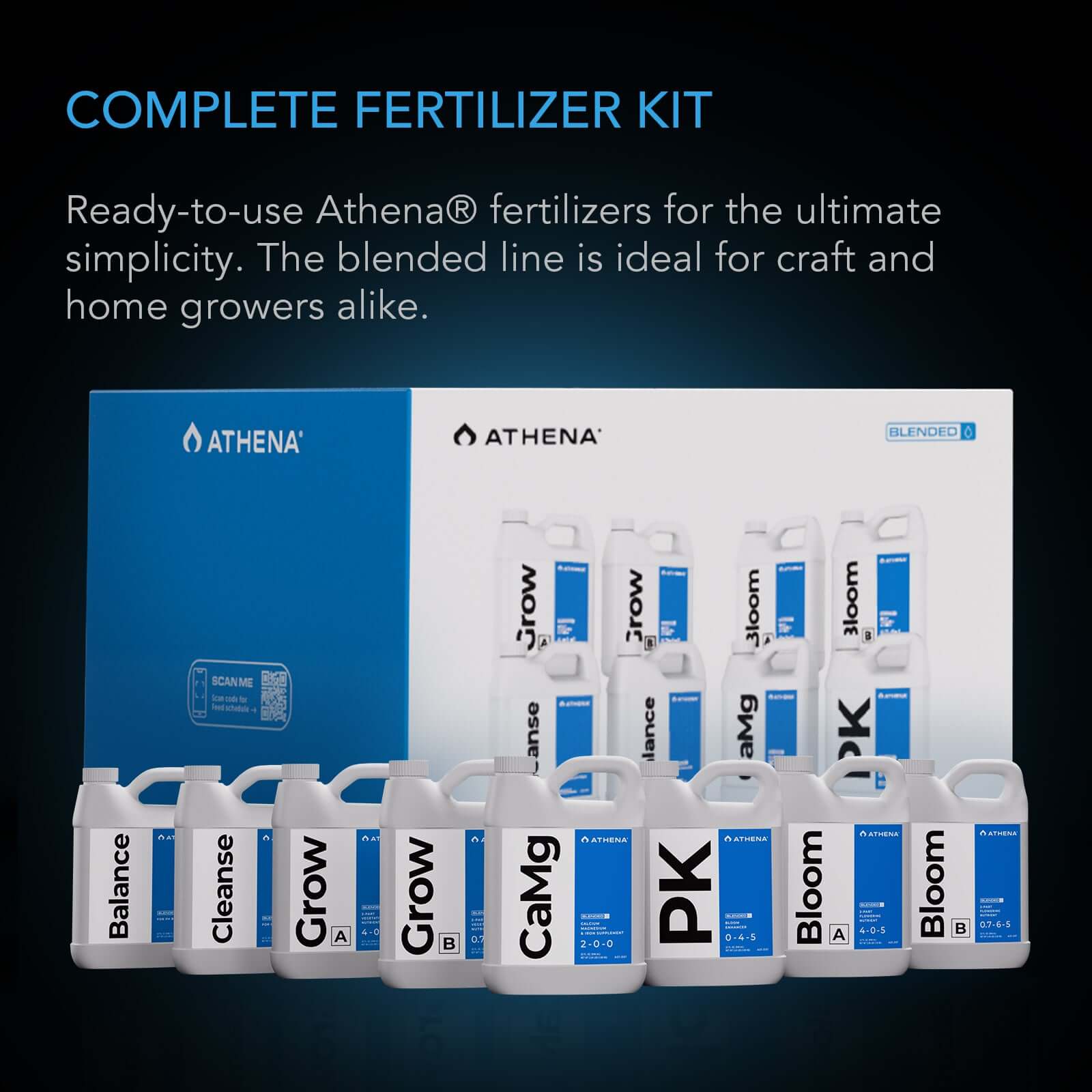 AC Infinity Cultivator Kit, Complete 2-Plant Grow Tent System with Dynamic Learning AI Control and Athena® Blended Starter Kit. WiFi-Integrated Ventilation, Circulation, Full-Spectrum EVO Lights and Refillable Filter - Midwest Grow LLC