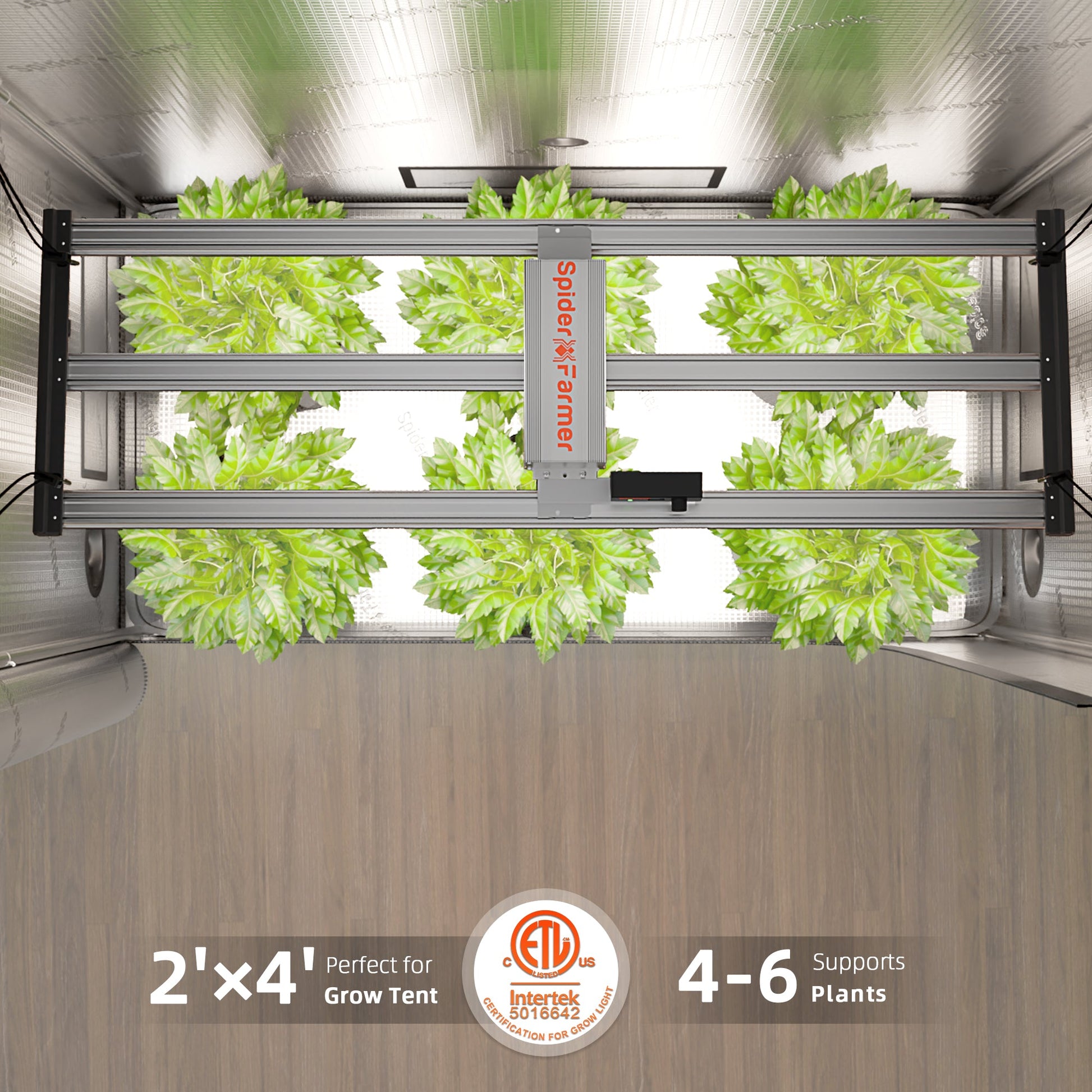 Spider Farmer G4500 450W Dimmable Full Spectrum LED Grow Light - Midwest Grow LLC