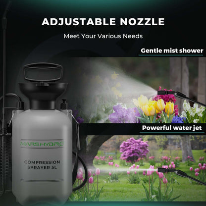 Mars Hydro 1.35 Gallon Pump Pressure Sprayer - Midwest Grow LLC