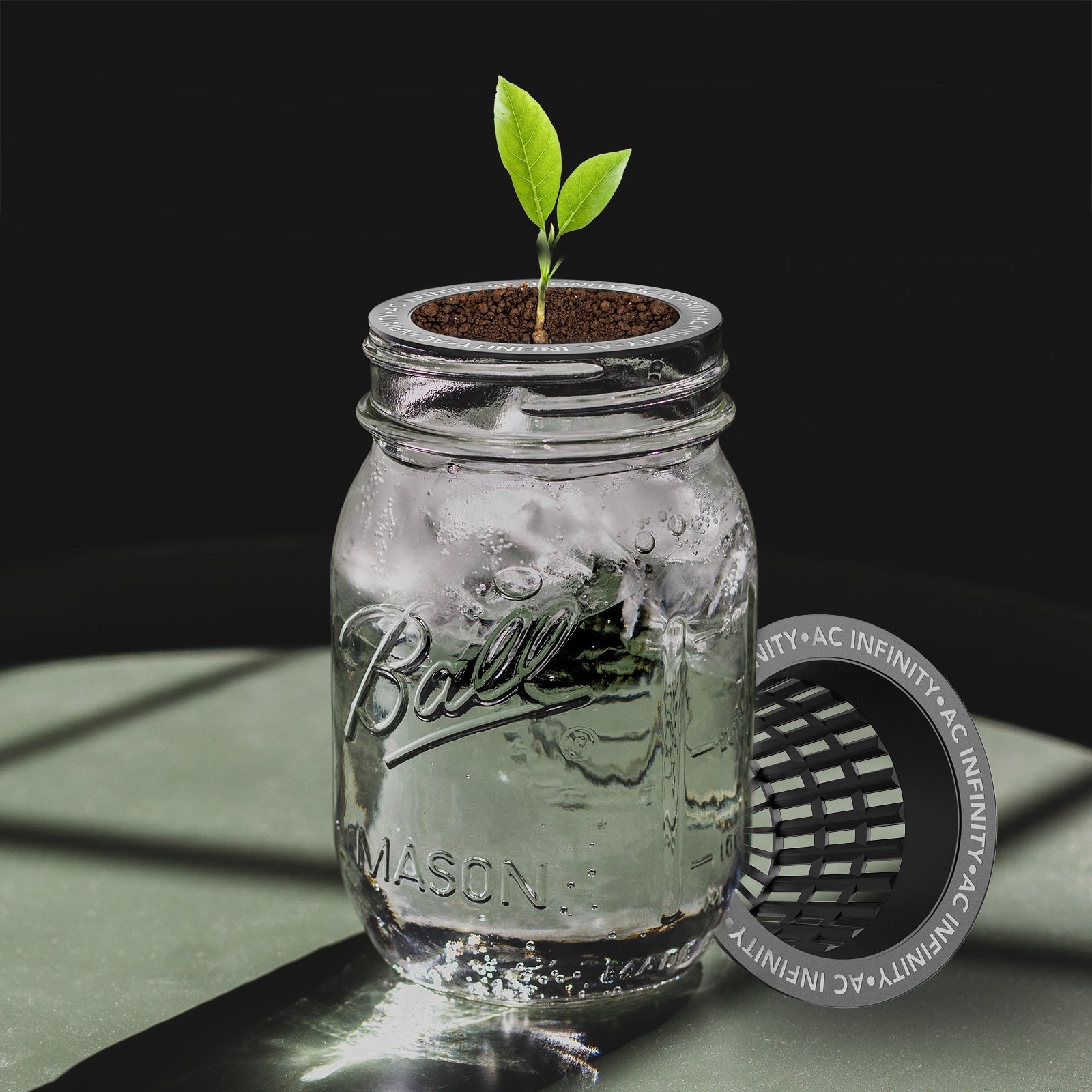 AC Infinity Mesh Net Cups, Slotted Pots with Wide Lips, 4-Inch, 25-Pack - Midwest Grow LLC