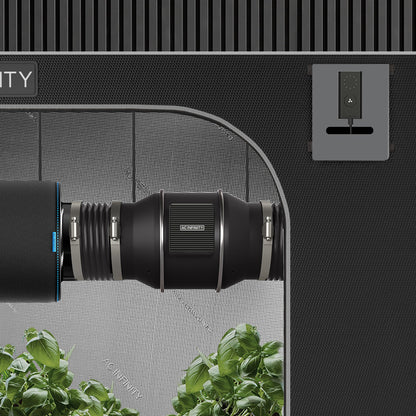 AC Infinity CLOUDLINE S8, Quiet Inline Duct Fan System with Speed Controller, 8-Inch - Midwest Grow LLC
