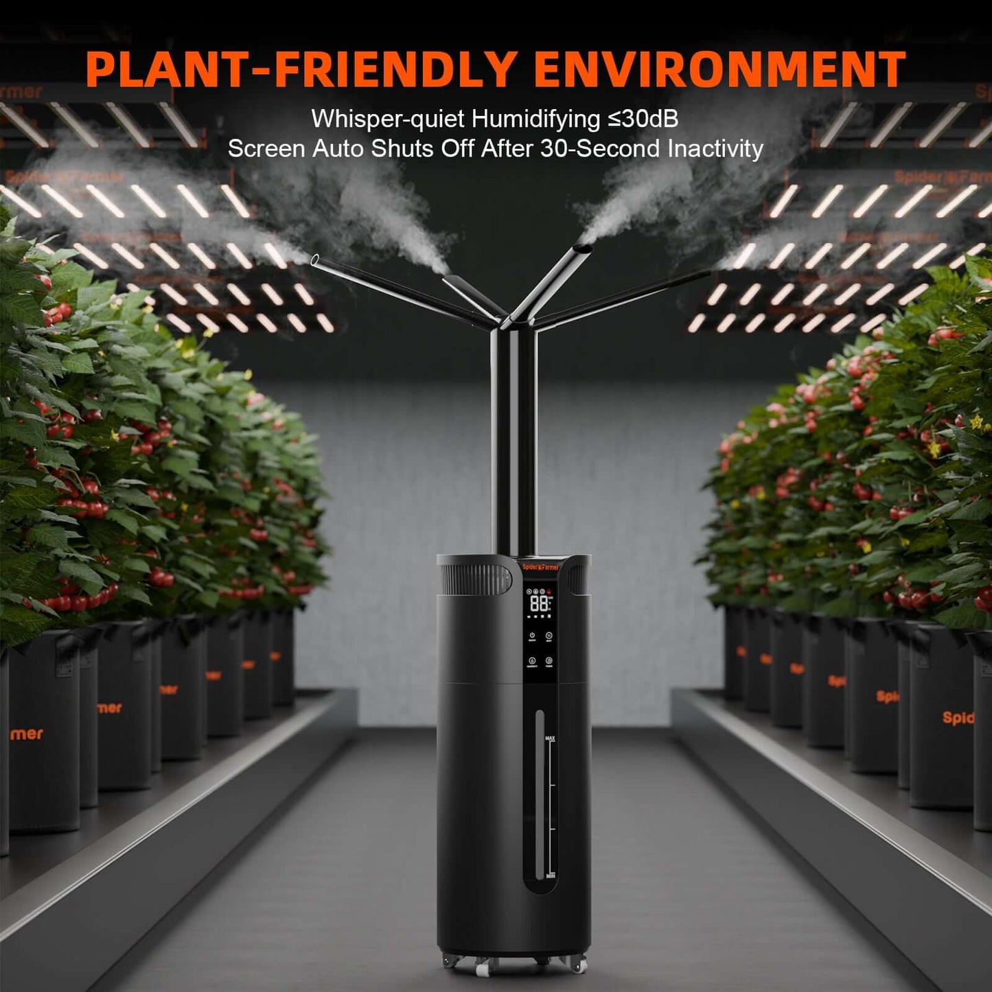 Spider Farmer Cool Mist Humidifier 16L - Midwest Grow LLC