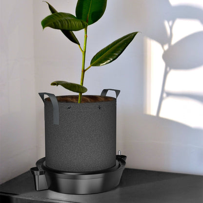 AC Infinity Self-Watering Fabric Pot Base, 4-Pack - Midwest Grow LLC