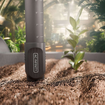 AC Infinity Soil Sensor Probe Exclusively for Controller AI+, Monitors Moisture and Saturation Levels, IP67-Water Resistant - Midwest Grow LLC