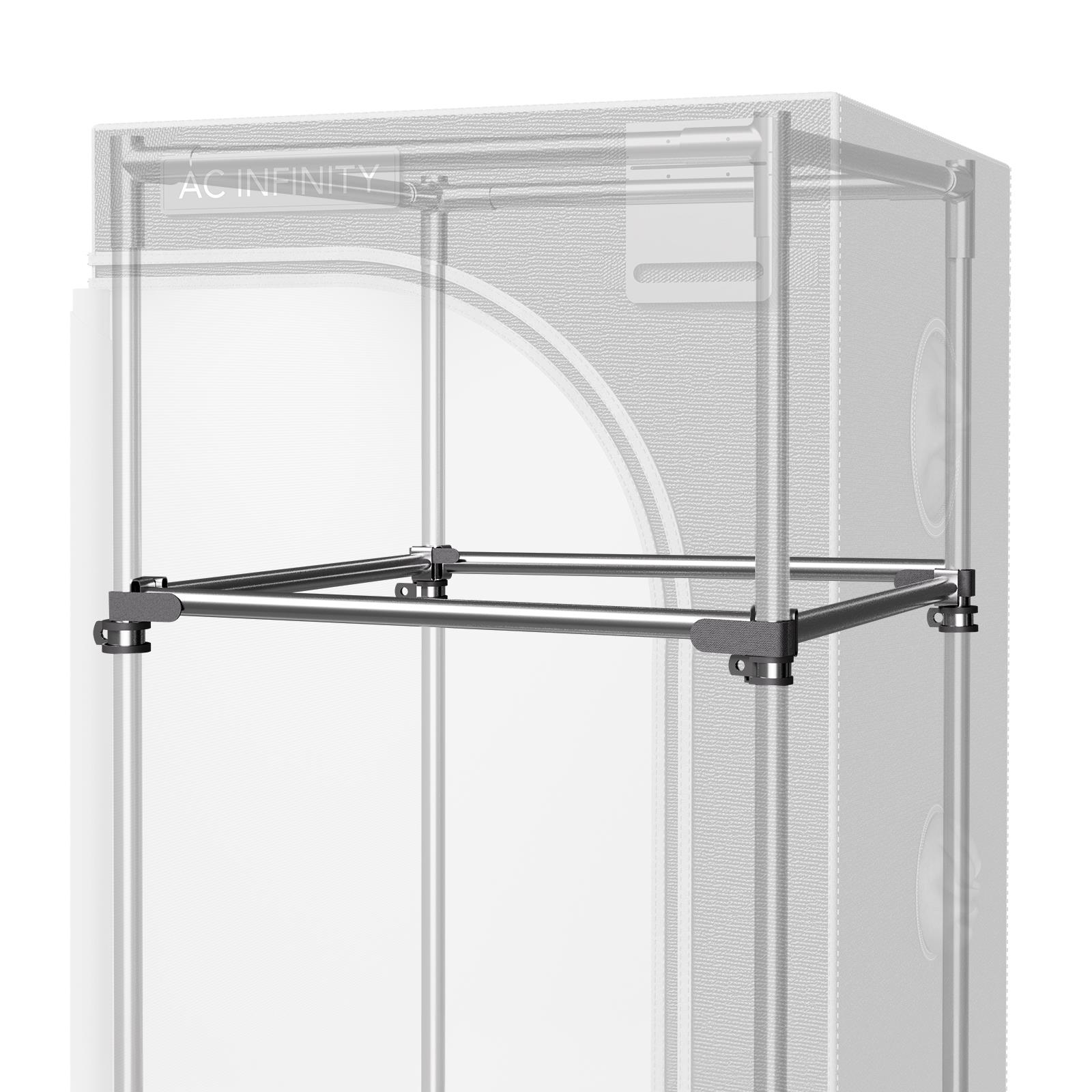 AC Infinity CLOUDLAB 722, Advance Grow Tent 2x2, 2000D Diamond Mylar Canvas, 24" x 24" x 72" - Midwest Grow LLC