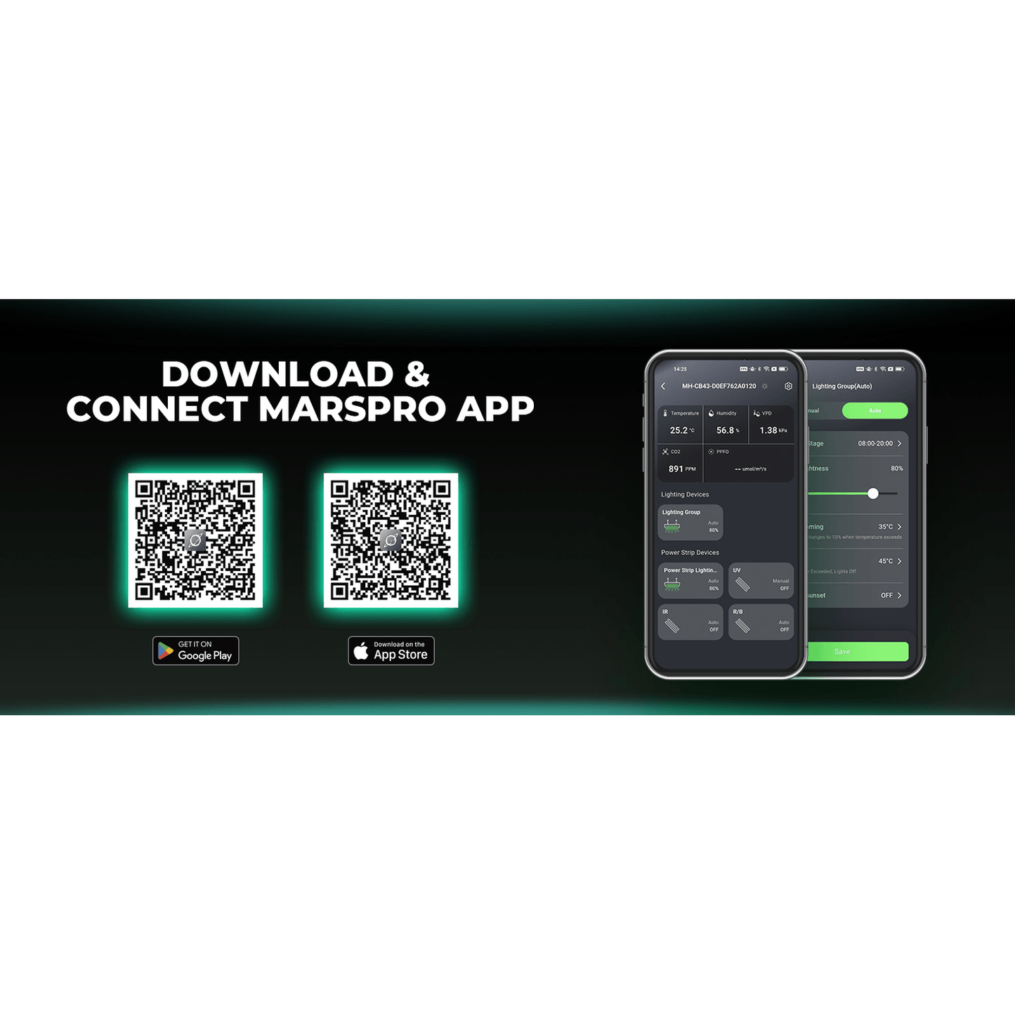 Mars Hydro iConnect Smart Controller and Temperature and Humidity Sensor - Midwest Grow LLC