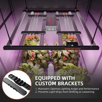Spider Farmer UV30 & IR16 Supplemental UV & Infrared LED Grow Light Bar Set - Midwest Grow LLC