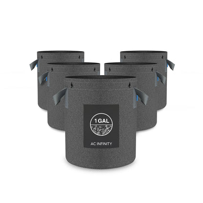 AC Infinity Self-Watering Fabric Pot Base, 4-Pack - Midwest Grow LLC