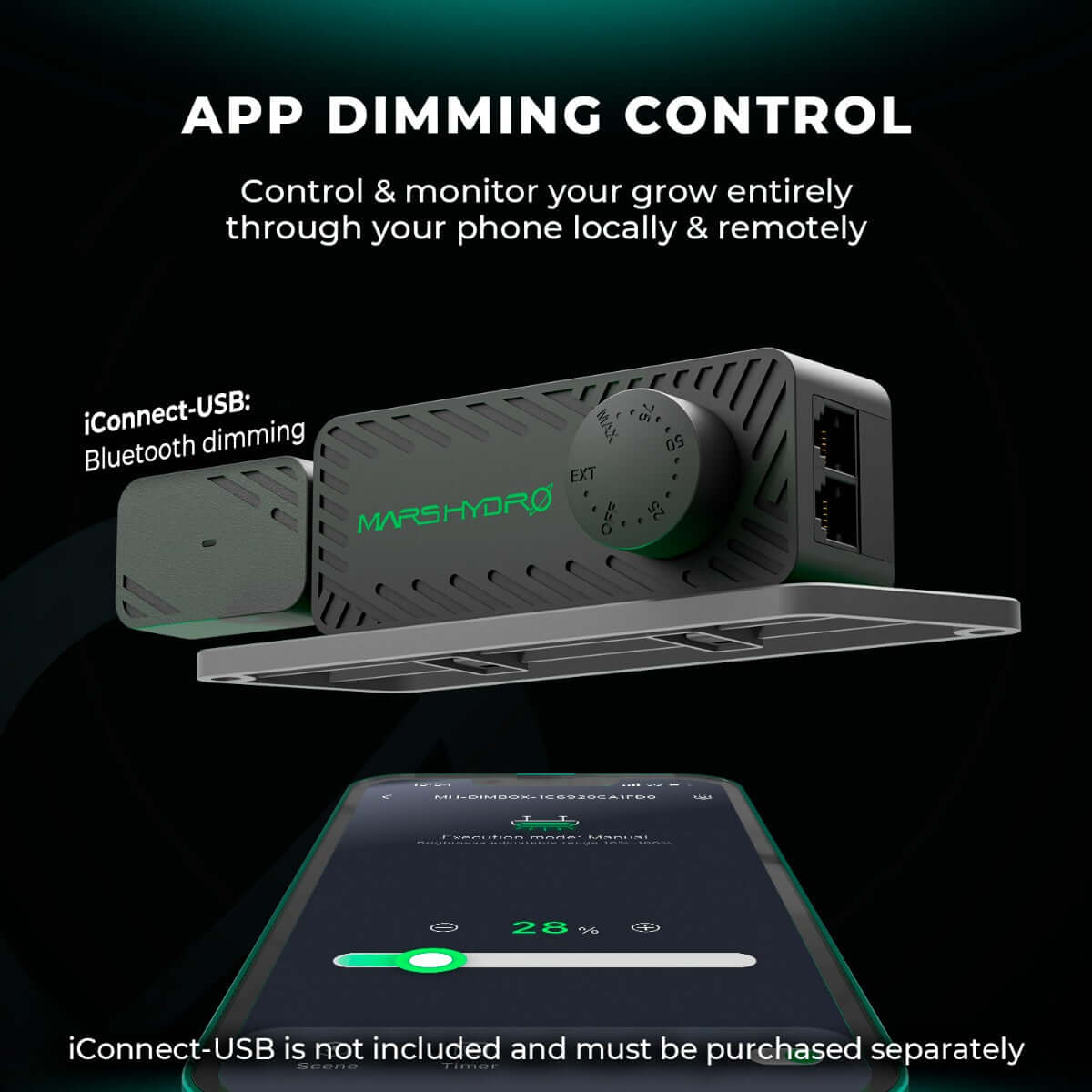 Mars Hydro FC1500-EVO 150W Smart Grow System Samsung LM301H LED Grow Light - Midwest Grow LLC