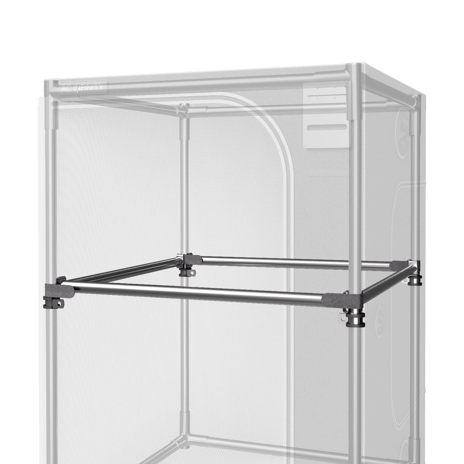AC Infinity CLOUDLAB 894, Advance Grow Tent 8x4, 2000D Diamond Mylar Canvas, 96" x 48" x 80" - Midwest Grow LLC