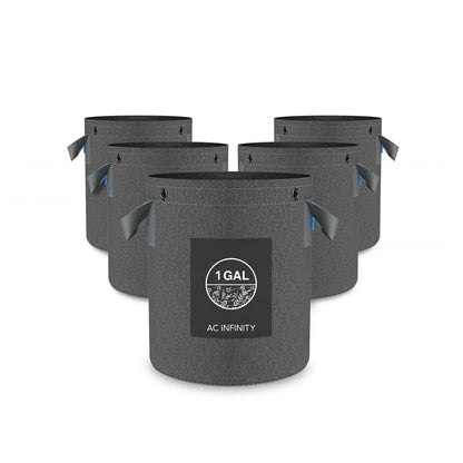 AC Infinity Self-Watering Fabric Pot Base XL, 4-Pack - Midwest Grow LLC