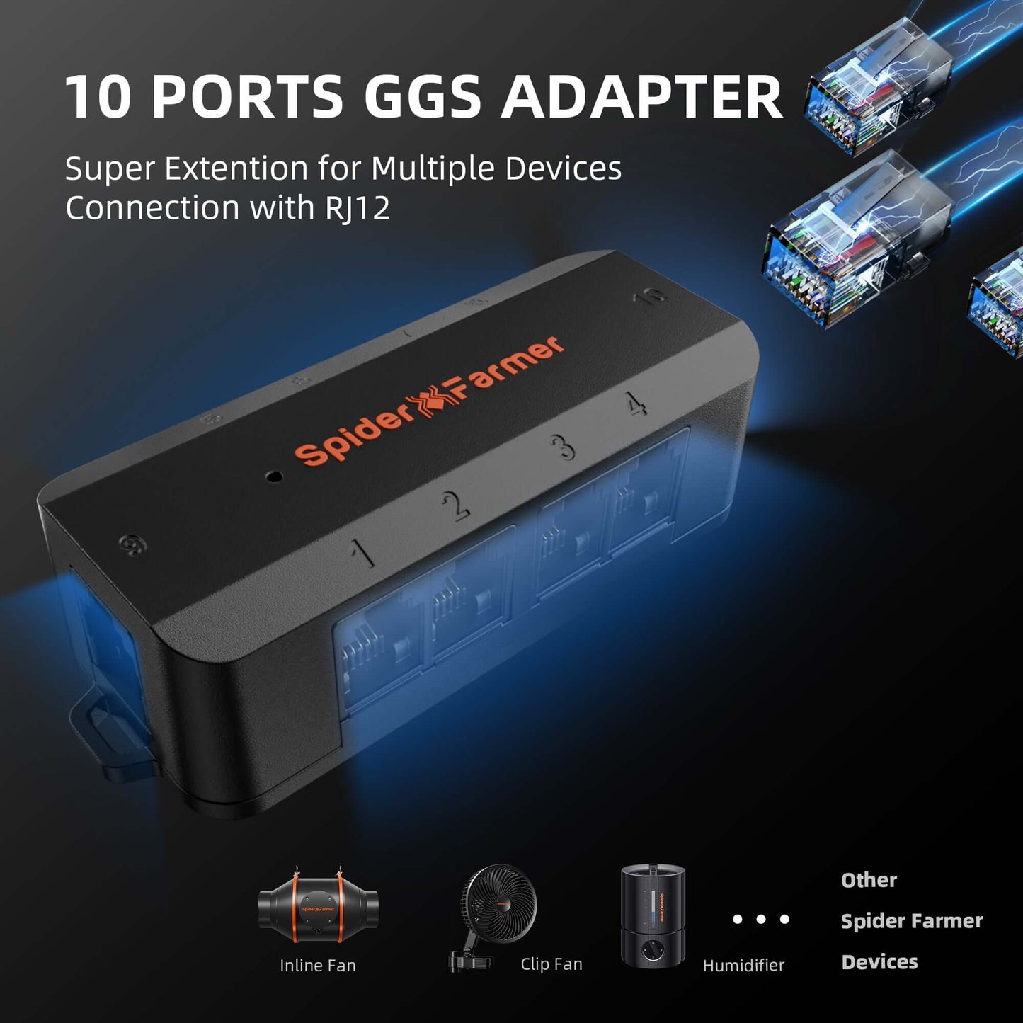Spider Farmer GGS Smart Grow Light Controller Kit - Midwest Grow LLC