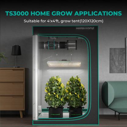 Mars Hydro TS 3000 450W Full Spectrum LED Grow Light - Midwest Grow LLC