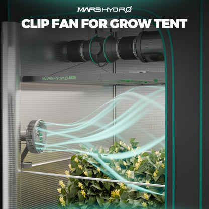 Mars Hydro TSW 2000 LED Grow Light + 4' x 4' Grow Tent + Inline Fan Combo with Speed Controller - Midwest Grow LLC