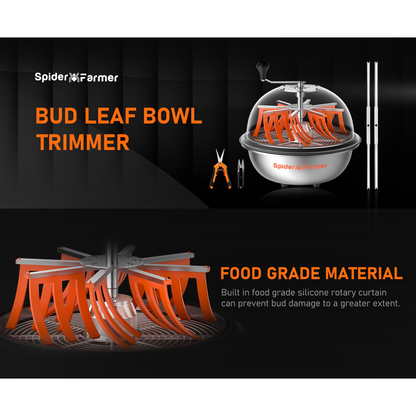 Spider Farmer 16" Bowl Leaf Trimmer - Midwest Grow LLC