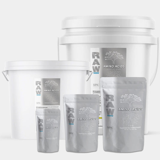 RAW Amino Acids | L-Glycine & L-Glutamic Acid | Water-Soluble Biostimulant - Midwest Grow LLC