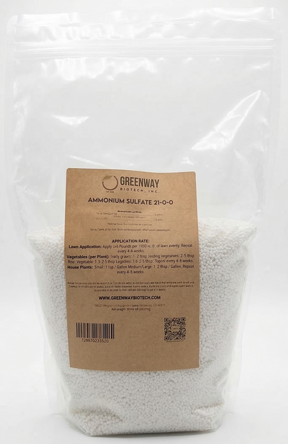Ammonium Sulfate Fertilizer 21-0-0 - Midwest Grow LLC