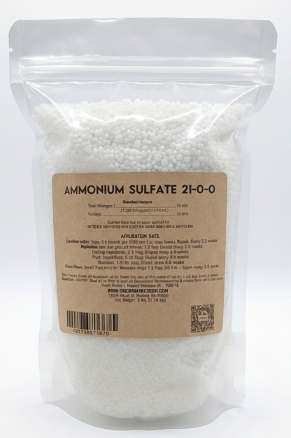 Ammonium Sulfate Fertilizer 21-0-0 - Midwest Grow LLC