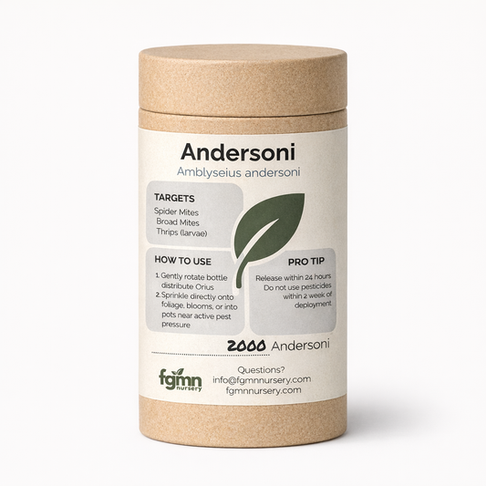 Amblyseius Andersoni Treatment Bottles - Midwest Grow LLC