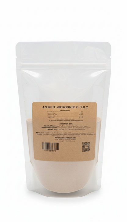 Organic Azomite Powder Fertilizer 0-0-0.2 (Micronized) - Midwest Grow LLC