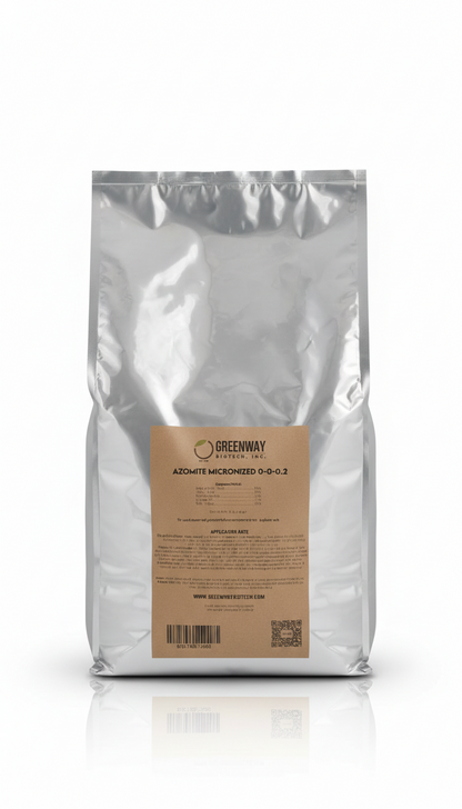 Organic Azomite Powder Fertilizer 0-0-0.2 (Micronized) - Midwest Grow LLC