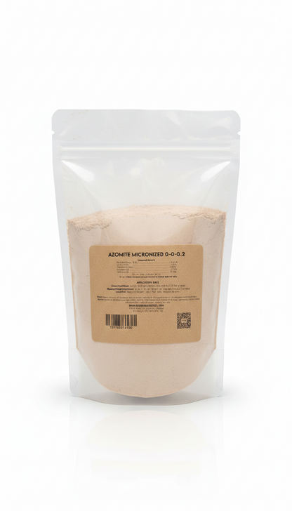 Organic Azomite Powder Fertilizer 0-0-0.2 (Micronized) - Midwest Grow LLC