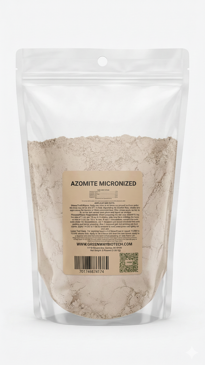Organic Azomite Powder Fertilizer 0-0-0.2 (Micronized) - Midwest Grow LLC