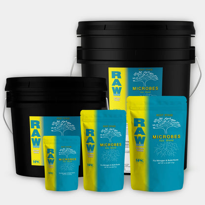 RAW Microbes Azos | Nitrogen-Fixing Bacteria | Root Inoculant