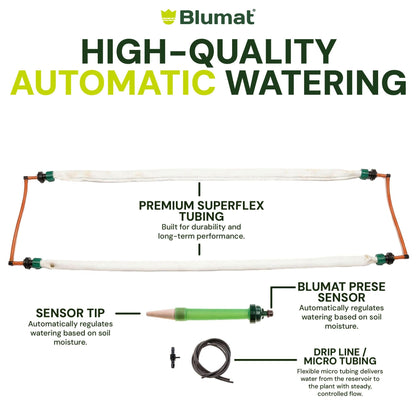 Preset Blumat Grow Tent Irrigation Kit - Midwest Grow LLC