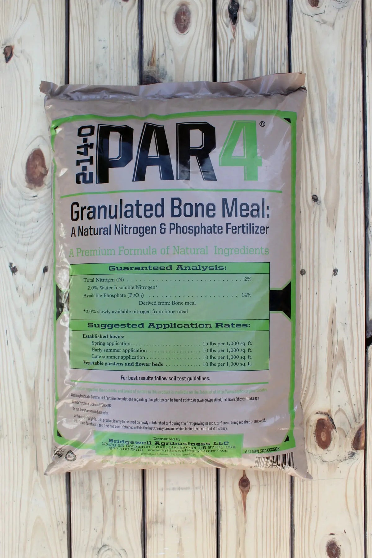 Bone Meal Fertilizer 2-14-0, 20% Calcium