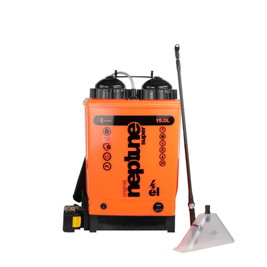 Kwazar Neptune Commercial 15L Backpack Sprayer | Manual & Electric Options - Midwest Grow LLC