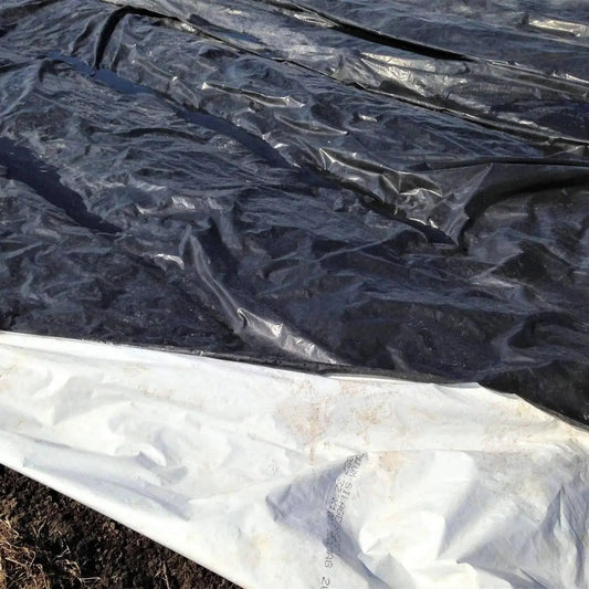 Silage Tarp - 6 mil Reversible Black & White - Midwest Grow LLC