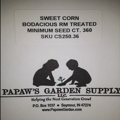 Bodacious RM Yellow Sweet Corn Treated Seeds
